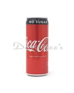 COCA COLA ZERO CAN 330ML