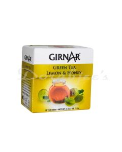 GIRNAR GREEN TEA WITH LEMON & HONEY  TEA 10S