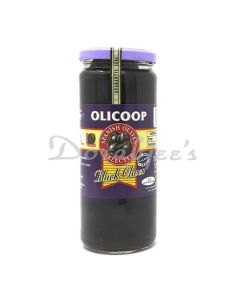 OLICOOP PLAIN BLACK OLIVE 450G