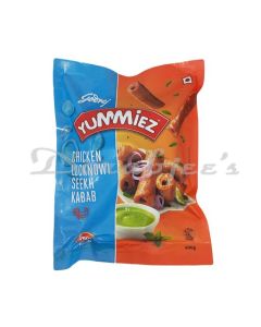 GODREJ YUMMIEZ FROZEN LUCKNOWI SHEEK KEBAB CHICKEN 400G