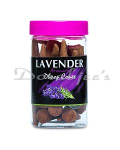 SHAH LAVENDER DHOOP CONE 100G