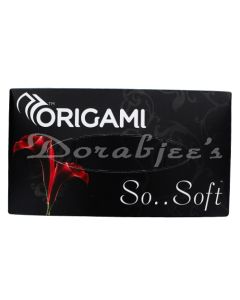 ORIGAMI SO SOFT FACE TISSUES 20X20CM  200S