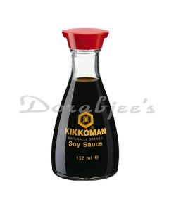 KIKKOMAN SOY SAUCE BOTTLE 150 ML