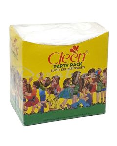 CLEEN PARTY PACK PAPER NAPKIN 100