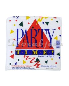 CLEEN PARTY TIME NAPKINS 100