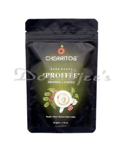 CHERRITOS DARK ROAST  PROFFEE PROTEIN  FILTER COFFEE  NO PRESERVATIVES 50 G