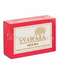 SVARAYA AYURVEDIC MOGRA SOAP 100G