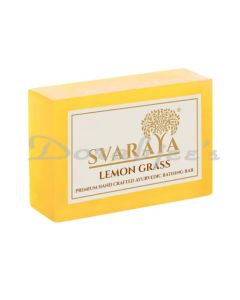 SVARAYA AYURVEDIC LEMONGRASS SOAP 100G