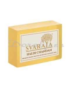 SVARAYA AYURVEDIC HALDICHANDAN SOAP 100G