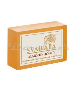 SVARAYA AYURVEDIC ALMOND HONEY SOAP 100G