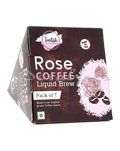 TRELISH ROSE COFFEE LIQUID BREW   BOX OF 7 186G