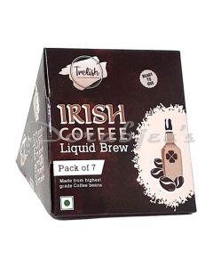 TRELISH IRISH COFFEE LIQUID BREW   BOX OF 7 SACHETS 186G