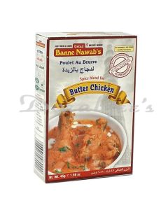 USTAD BANNE NAWABS BUTTER CHICKEN MASALA 45G