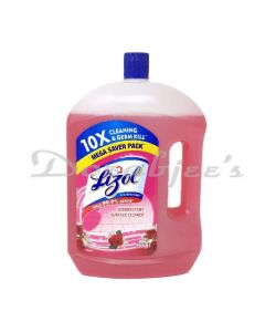 LIZOL DISINFECTANT SURFACE CLEANER FLORAL  3*1  2LT