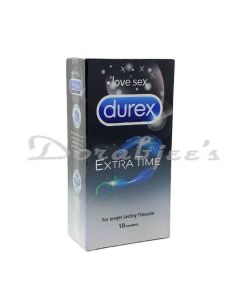 DUREX EXTRA TIME CONDOMS 10S