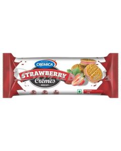 CREMICA BISCUITS NEW STRAWBERRY CREAM 150 G