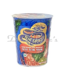 BLUE DRAGON INSTANT CUP NOODLE THAI TOM YUM CUP NOODLE  60G