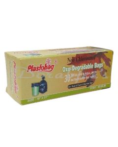 PLASTOBAG BIO DEGRADABLE BAG 19*21