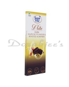 SUGAR FREE DLITE HAZELNUT & ALMONDS 80G