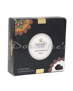 KHADI VEDA CHARCOAL ANTI POLLUTION BATH SOAP 100 G