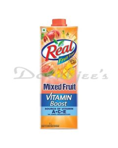 REAL VITAMIN BOOSTER JUICE MIXED FRUIT 1 LTR