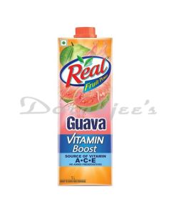 REAL VITAMIN BOOSTER JUICE GUAVA 1 LTR