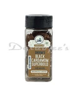 YOGIK ROOTS ORGANIC SIKKIMS BLACK CARDAMOM WHOLE 30G