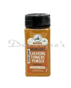 YOGIK ROOTS ORGANIC MEGHALAYAS LAKADONG TURMERIC POWDER 50G