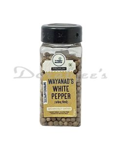 YOGIK ROOTS ORGANIC WAYANADS WHITE PEPPERCORNS WHOLE 50 G