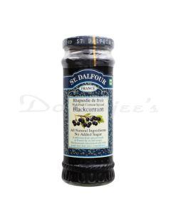 ST DALFOUR BLACK CURRANT FRUIT SPREAD JAM 284 G