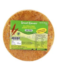 SMART ELEVEN GLUTEN FREE MILLET KHAKHRA 200G   JOWAR JEERA