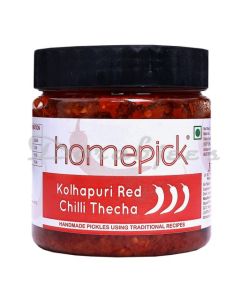 HOMEPICK KOLHAPURI RED CHILLI THECHA CHUTNEY 250G