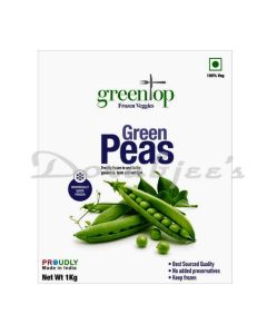 GREENTOP FROZEN GREEN PEAS 1KG