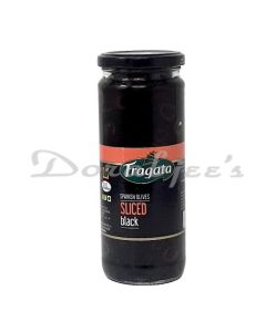 FRAGATTA OLIVES BLACK SLICE 450G