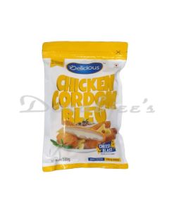 DELICIOUS FROZEN CHICKEN CORDEN BLEU 500G