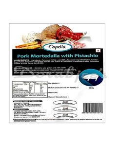 CAPELLA FROZEN PORK MORTADELLA WITH PISTACHIO 500G