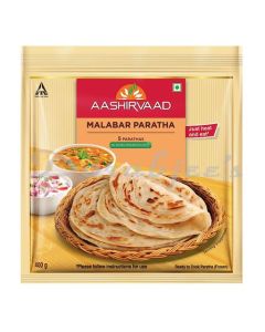 AASHIRVAAD FROZEN READY TO COOK MALABAR PARATHA 400G