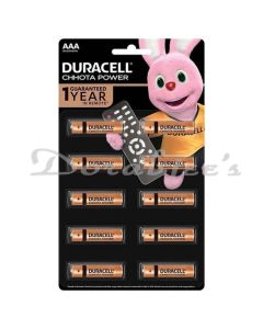 DURACELL CHOTA POWER AAA BATTERY 10