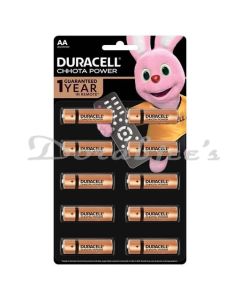 DURACELL CHOTA POWER BATTERY AA 10