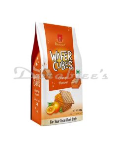 KRAVOUR WAFER CUBE BISCUITS  ORANGE FLAVOR 100G