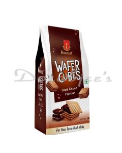 KRAVOUR WAFER CUBE BISCUITS  DARK CHOCO FLAVOR 100G