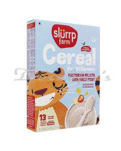 SLURRP FARM CEREAL MULTIGRAIN MILLET WITH MIXED FRUIT 300G