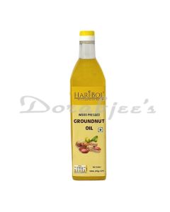 HARIBOL WOODPRESSED GROUNDNUT OIL  1 LTR EXTRACTED AT VERY LOW SPEEDS