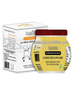 HARIBOL A2 CREAM GHEE 500ML IS MADE FROM AHIMSA A2 MILK THAT IS DNA TESTED