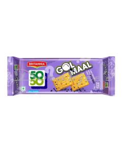 BRITANNIA 50 50 GOLMAAL SALTED BISCUIT 110G