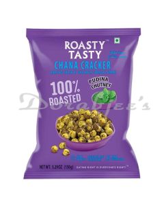 ROASTYTASTY ROASTED SNACKS CHANA PUDINA 150G