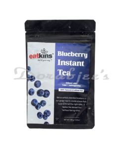 EATKINS BLUEBERRY INSTANT GREEN TEA WITH ASHWAGANDHA AND TULSI 100 G