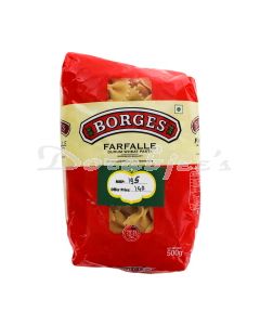 BORGES PASTA FARFALLE DURUM 500G