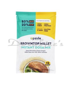 UPSIDE HEALTH GLUTEN FREE BROWNTOP MILLET INSTANT DOSA MIX B