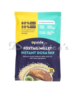 UPSIDE HEALTH GLUTEN FREE FOXTAIL MILLET INSTANT DOSA MIX 200G